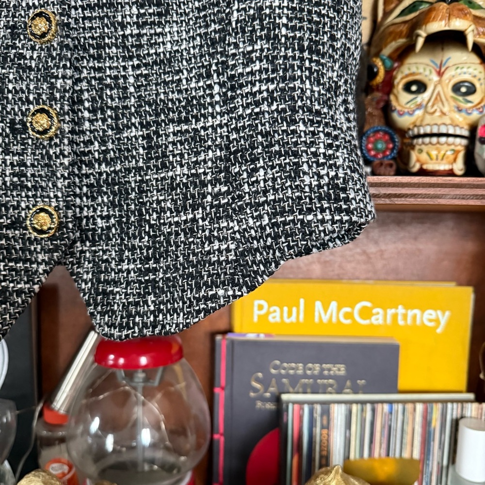 Commense - Old Money Tweed Vest - Women’s Medium - Picture 4 of 6